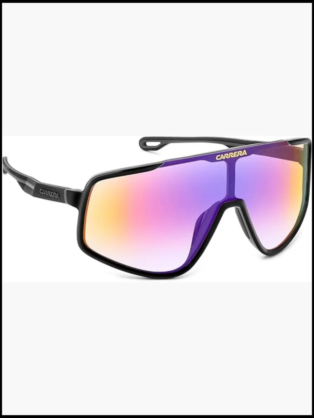 Limited Edition Festival Oversized Shield Sunglasses w/ Case